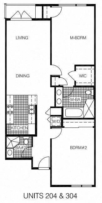 Floorplan - Broadway Glendale by Wiseman