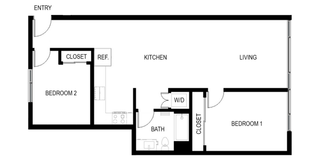 Floorplan - Uptown Lofts Apartments