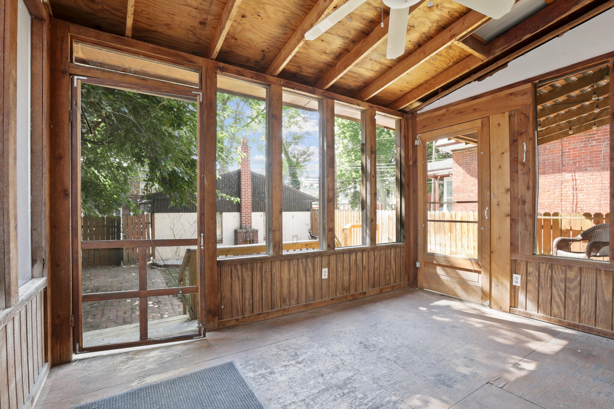 Screened In Rear Porch - 1489 Michigan Ave