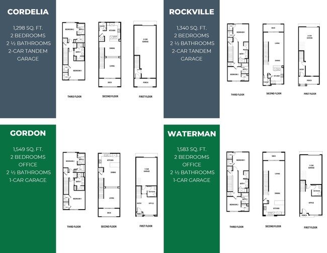 Floorplan - Estaire Luxury Townhomes