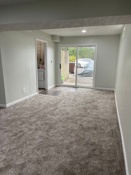 Sliding back door of basement - 2440 Lantz Rd