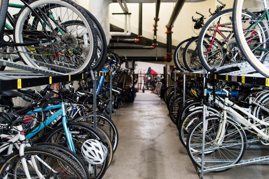 Bike room for additional fee - 645 N Kingsbury St