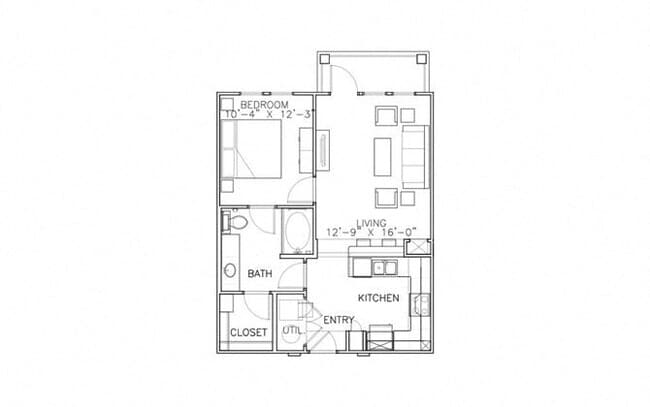 Floorplan - The District Apartments