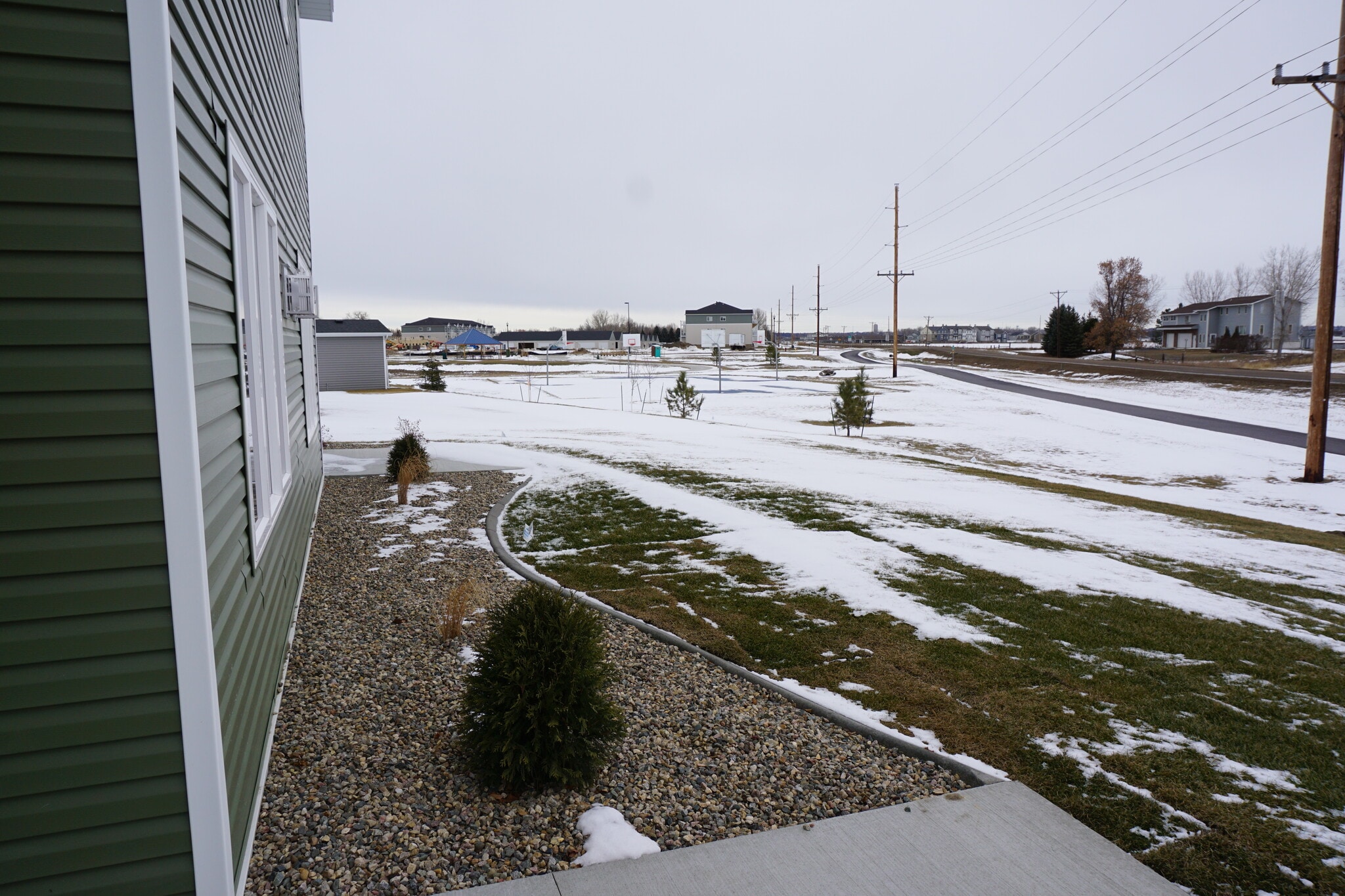 Looking North from Patio - 3805 Stacy Dr