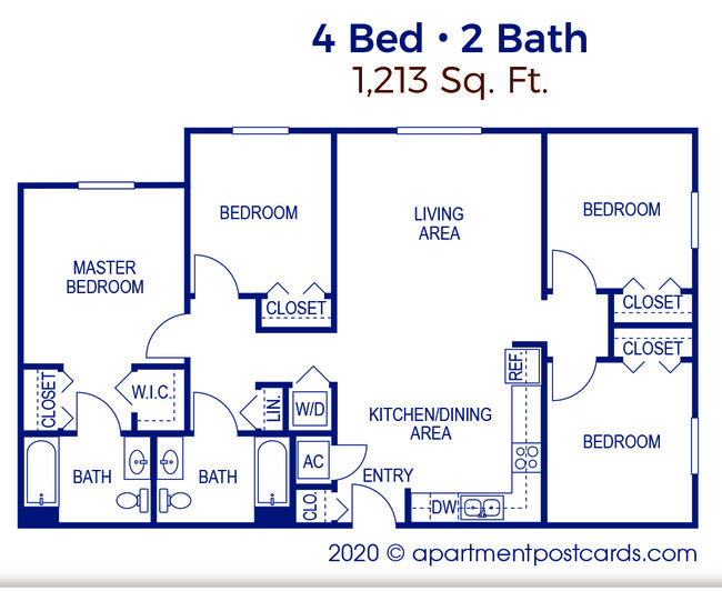 Floorplan - Northwest Gardens IV