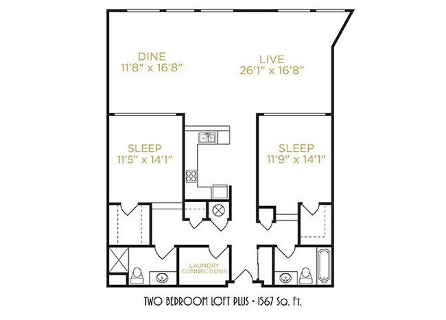 Floorplan - The Lofts at Shillito Place