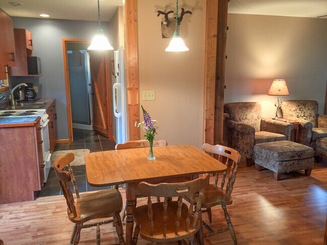 Livingroom & Kitchen. Both updated with brighter white paint. - 6012 Highway 61