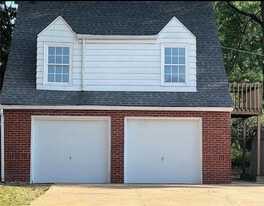 Garage Front (right garage space for tenant) - 526 Grace St