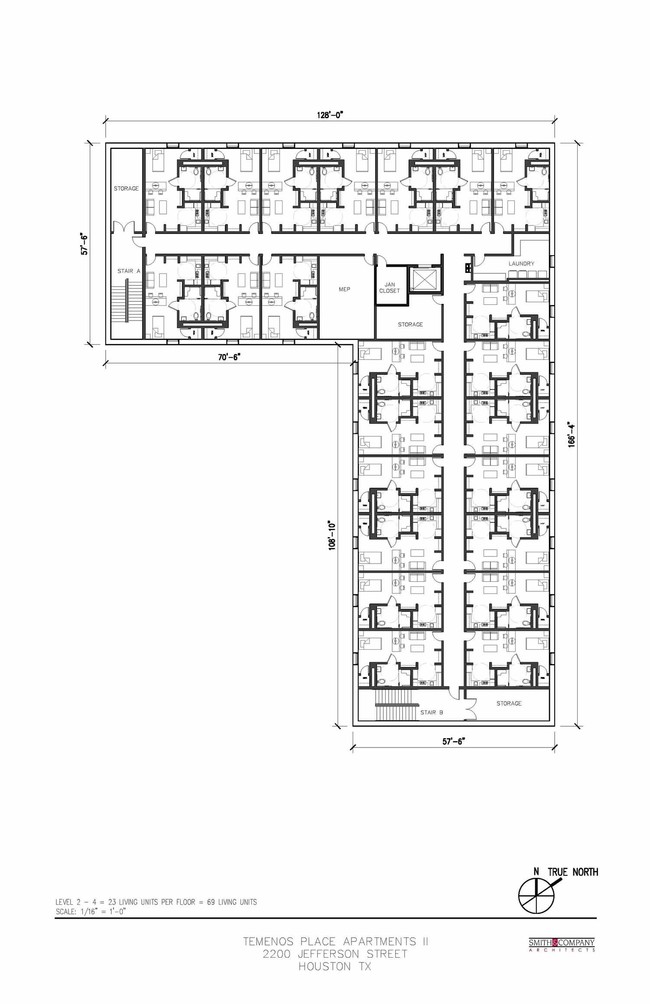 Floor Plan- 2nd floor - Temenos Place Apartments II