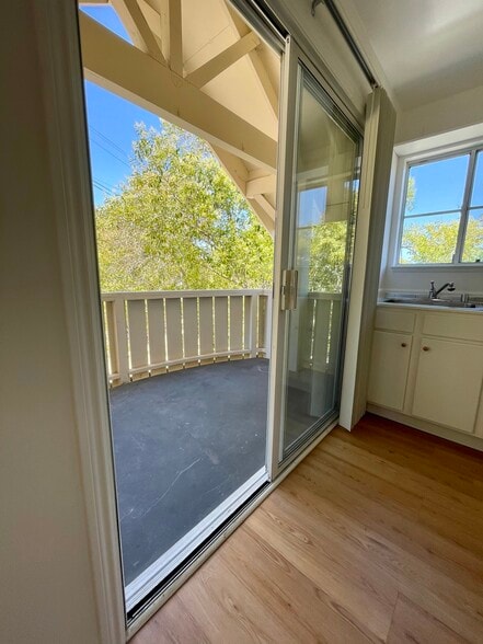 Balcony off kitchen - 411 Santa Fe Ave