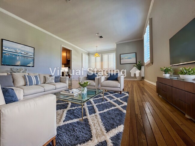 Living room (virtually staged) - 14340 Hatteras St