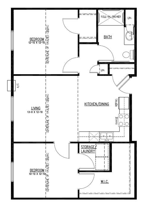 2BR/1BA - Heritage Square