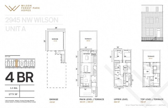 Floorplan - Wilson Townhomes