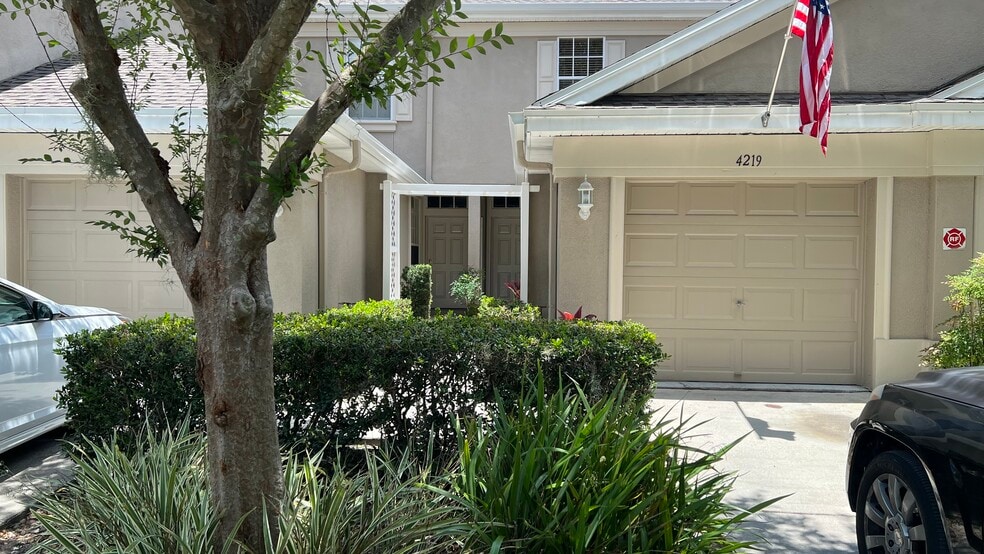 Front Entrance From Road - 4219 Key Thatch Dr