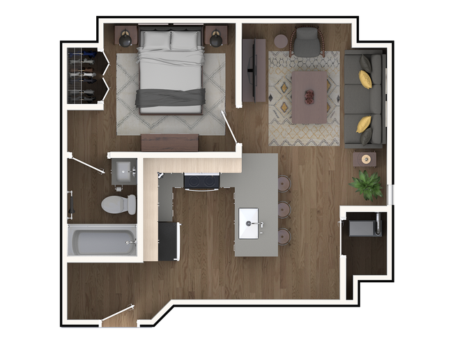 Floorplan - The Lofts at Twenty25