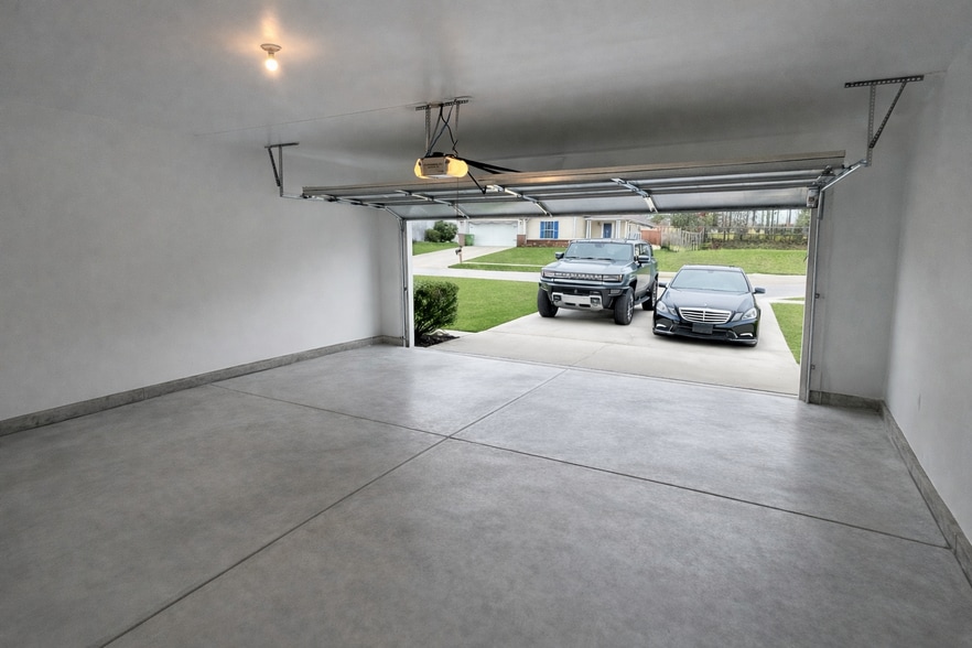 2 Car Garage is equipped with EV charging station - 429 Indigo Ridge Dr