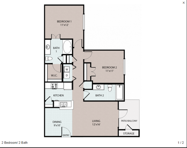 Floorplan - The Reserve at Lone Oak