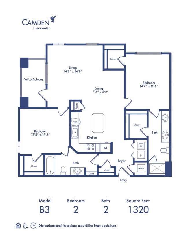 Floorplan - Camden Clearwater