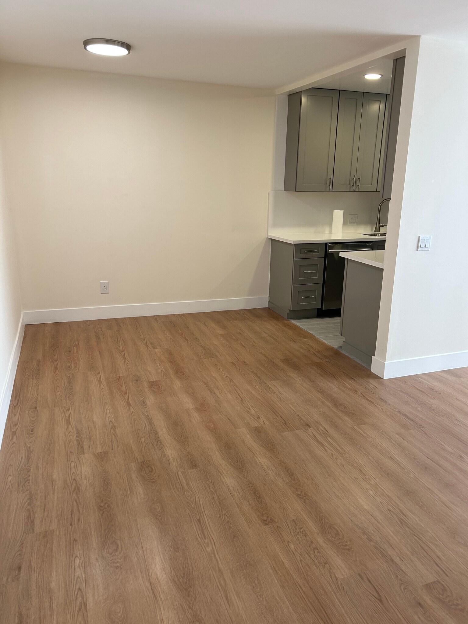 Standing in living room looking toward kitchen. - 1137 12th St