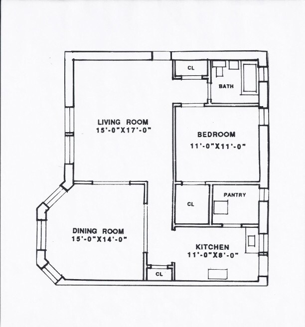 Floorplan - 437-59 W. Belmont Ave.