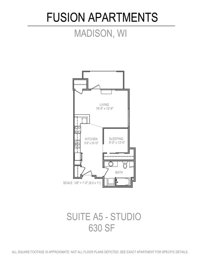 Floorplan - Fusion at 841
