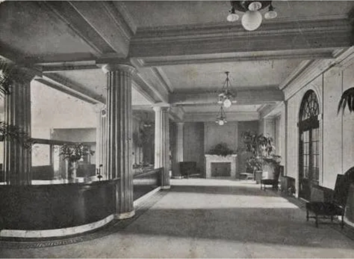 Original building lobby ~1903 - 1439 S Michigan Ave