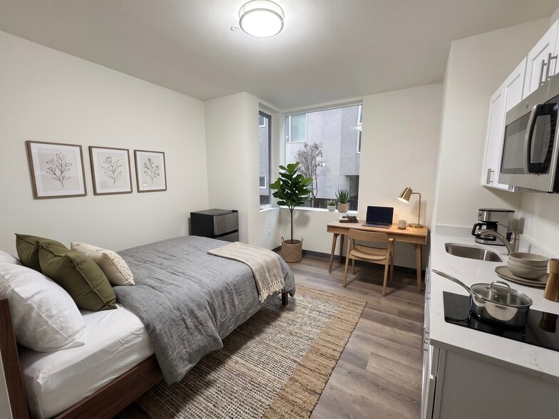 unit comes unfurnished - 4544 20th Ave NE