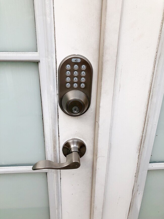Digital Door Lock to Guest House - 15161 Killion St