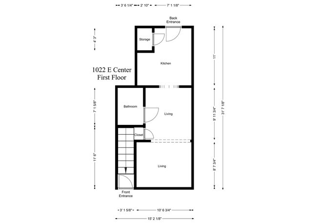 Building Photo - 1020/1022 E Center Townhouse, Riverwest, E...