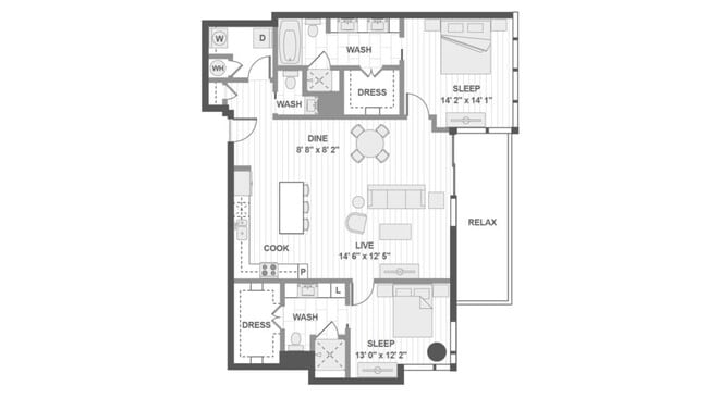 Floorplan - 1400HiLine