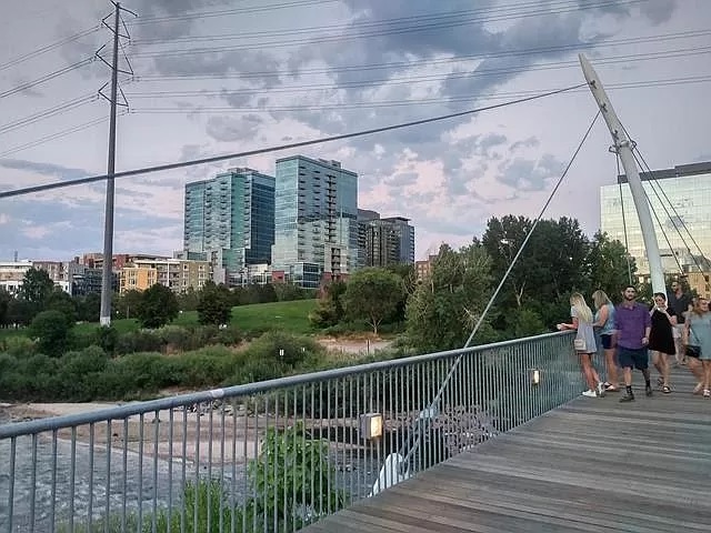 Glass House Seen from Park - 1700 Bassett St