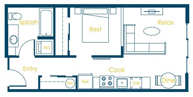 Floorplan - Crew Apartments