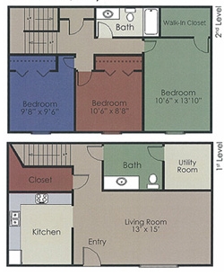 3BR/1.5BA - East Gate Estates