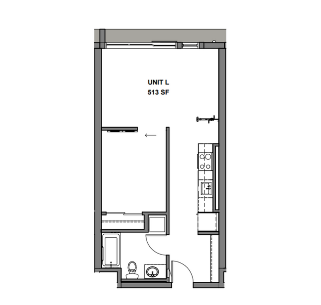 Floorplan - Rose City Flats: New Apartments near the I...