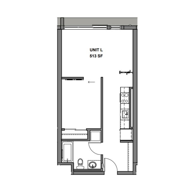 Floorplan - Rose City Flats
