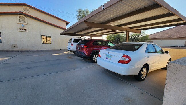 Two Spaces side x side parking under cover - 6131 E Greenway St