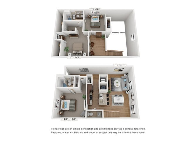 3 Bed 2.5 Bath - Dill Building