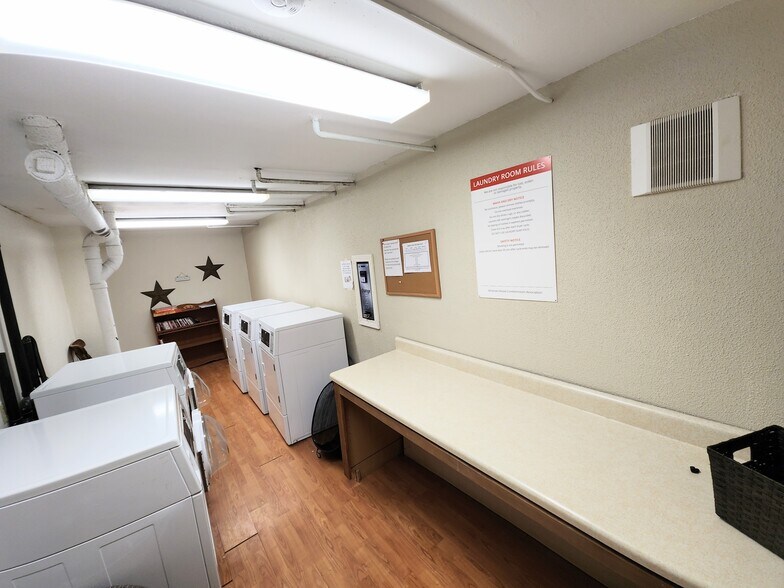Clean laundry room, right downstairs. Updated, well-maintained machines - 24 West Rd