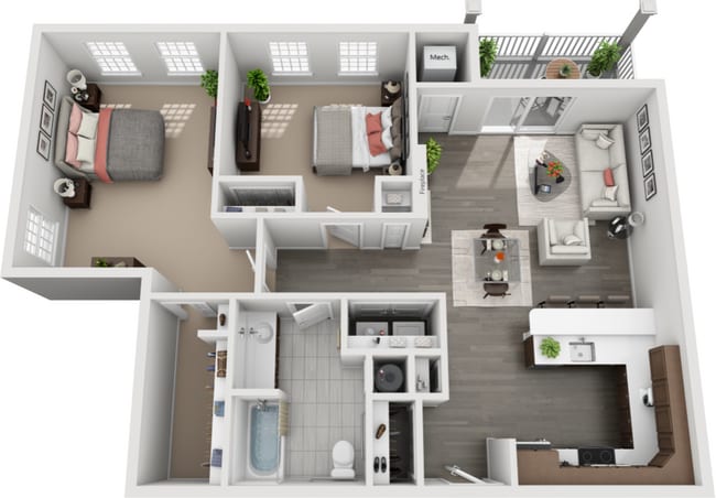 Floorplan - Schuyler Commons