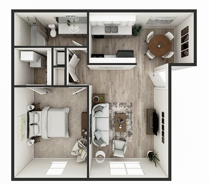 Interior Photo - Chateau 68 Apartments