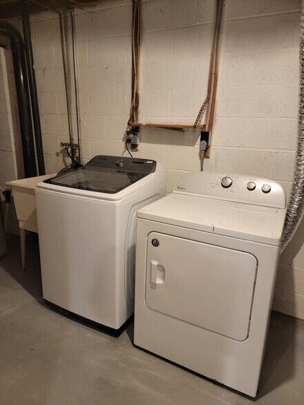 Laundry in Basement - 228 Nathan Way