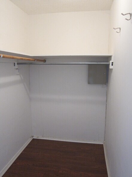 Walk in closet - 3813 Huron Ave