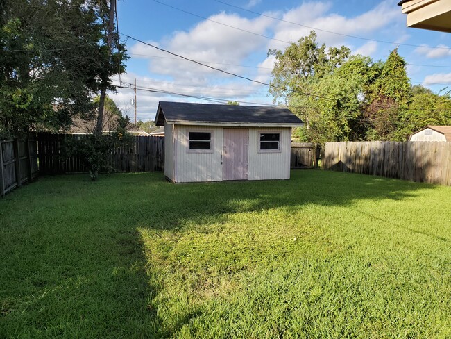 Backyard view - 9480 Mapes St