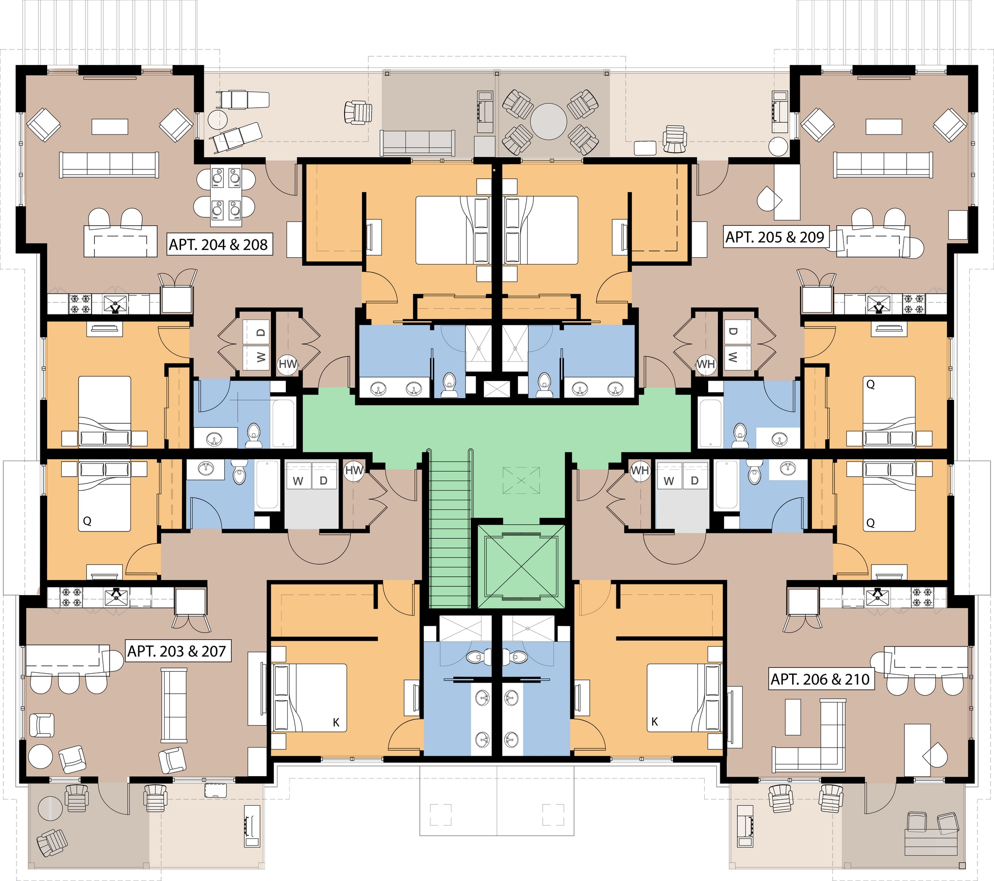 Bldg Floor Plan - 16600 Boones Ferry Rd
