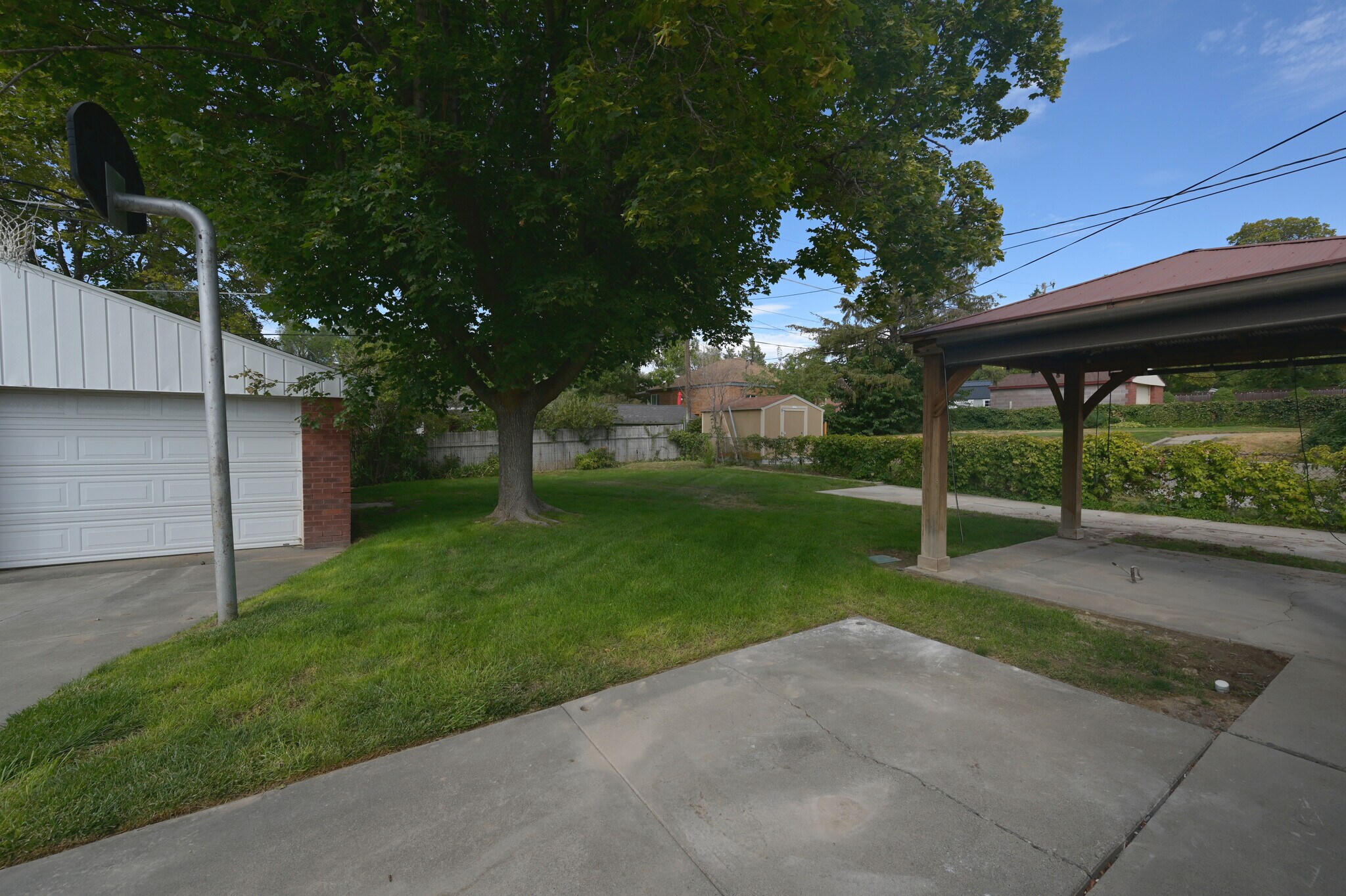 Backyard - 1829 E Severn Dr