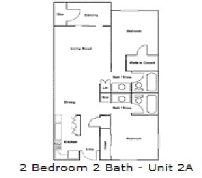 2BR/2BA - Oak Garden Apartments