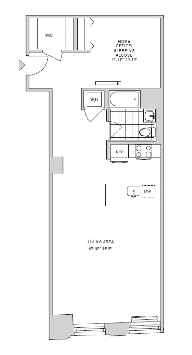 Floorplan - 70 Pine Apartments