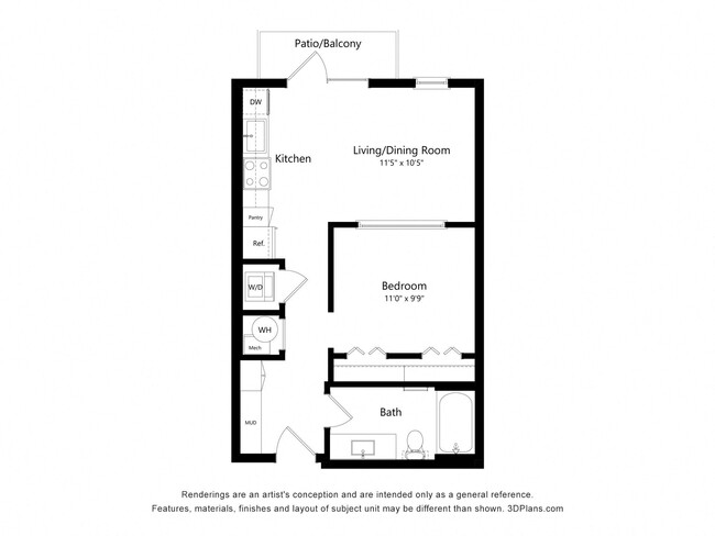 Floorplan - Bishop Momo