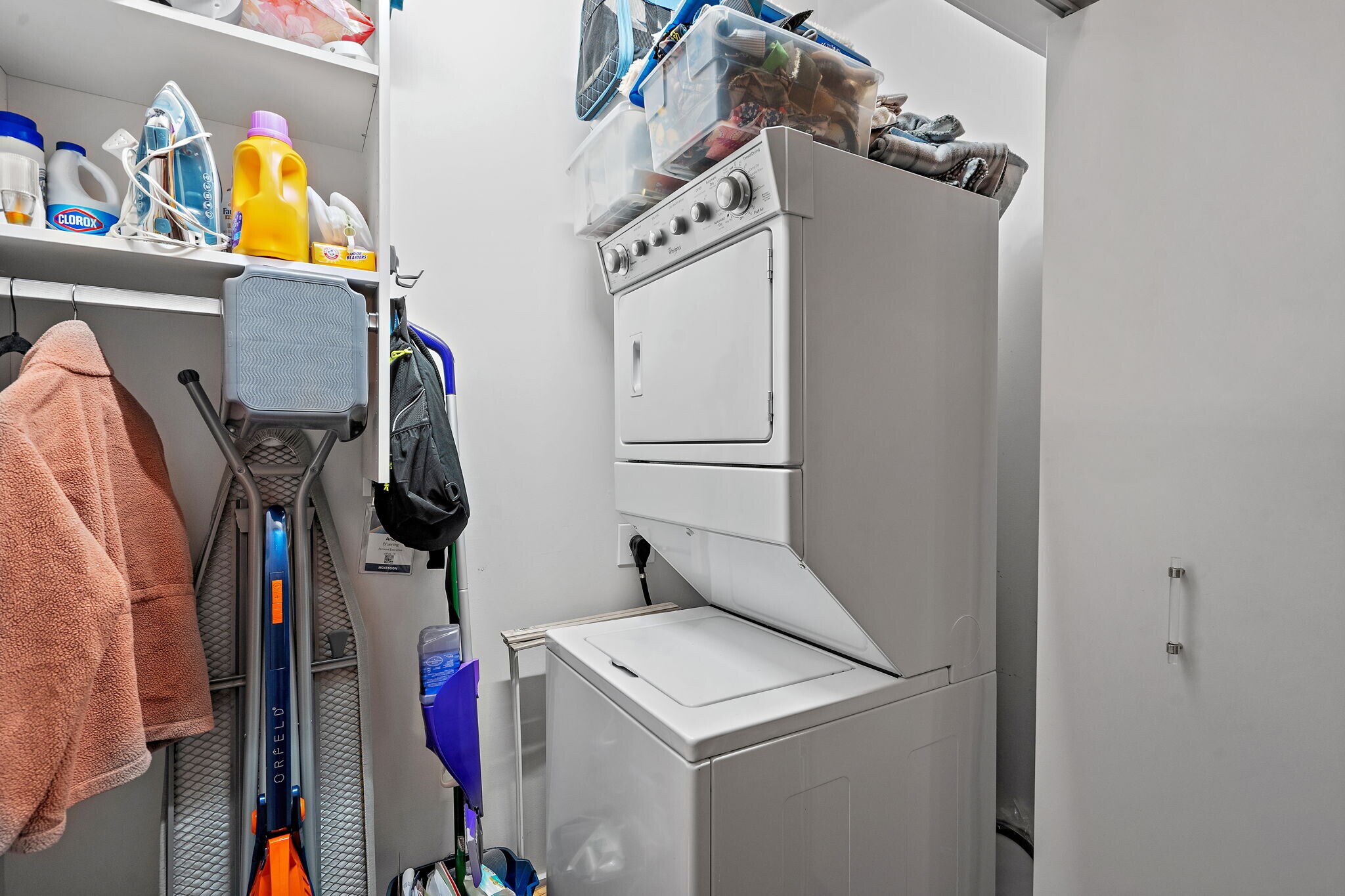 Stackable washer/dryer unit - 515 Church St