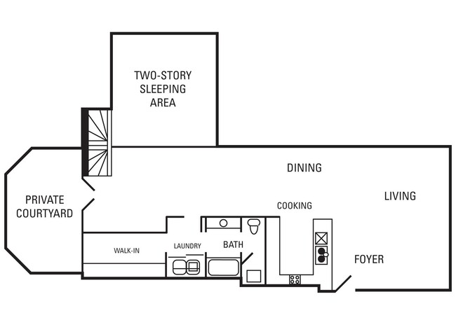 Floorplan - South Side On Lamar